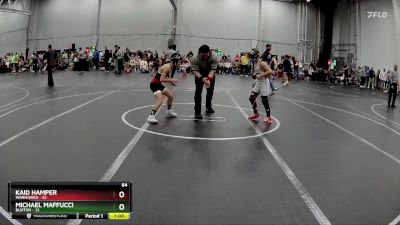 84 lbs Round 1 (3 Team) - Michael Maffucci, Buxton vs Kaid Hamper, Warhawks