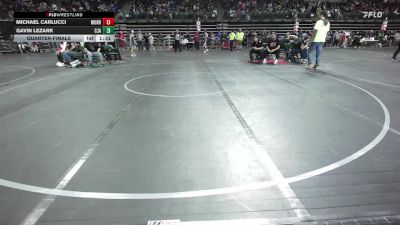 98 lbs Quarterfinal - Michael Carlucci, Morris Hills vs Gavin Lezark, Cja