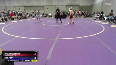 120 lbs Placement Matches (8 Team) - Joel Friederichs, Minnesota Red vs Erik Perez, Florida