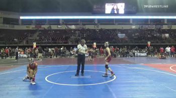 90 lbs Consi Of 8 #1 - Micah Krieger, Rebel Wrestling vs Alonso Quintana, New Mexico Wolfpack