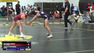 123 lbs Cons. Semi - Victoria Smith, Lock Haven vs Megan Edwards, Elmira