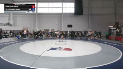 132 lbs Semis - Lincoln Rohr vs Ryan Hockaday, Contenders Wrestling Academy