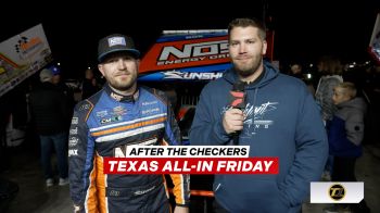 After The Checkers: Tyler Courtney Drives From 11th To 2nd Friday At Texas