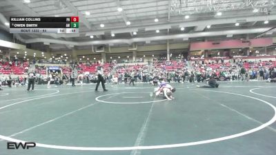 64 lbs Champ. Round 2 - Owen Smith, Arvada West vs Killian Collins, Bear Cave