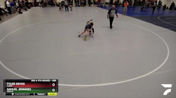 85B Quarterfinal - Tyler DeVos, Canby vs Samuel Jenniges, Adrian