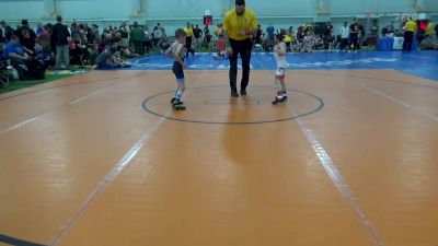 B-55 Mats 1-4 8:00am lbs Round Of 16 - Gabe Cox, PA vs Benson Nolan, WV