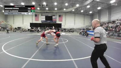 160 lbs Round 2 (3 Team) - Cody Clarkson, Sherburne-Earlville Sr HS vs Benjamin Rivera, Port Jervis Sr HS