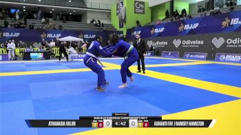 Ashanti Fay J Ramsey Hamilton vs Athanasia Skliri 2026 European Jiu-Jitsu IBJJF Championship
