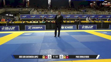 Paul Ronald Ross vs Jose Luis Castaneda Lopez 2026 Pan Jiu Jitsu IBJJF Championship
