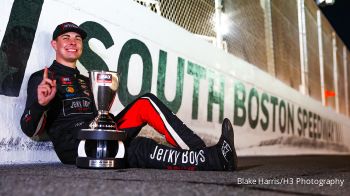 Caden Kvapil Reacts After Officially Winning CARS Tour Late Model Stock Car Championship