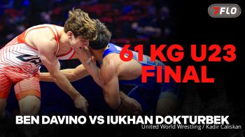 61 kg Final 1-2 - Benjamin Adam Davino, United States vs Iukhan Dokturbek Uulu, Kyrgyzstan