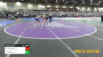 145 lbs Consi Of 16 #2 - Wyatt Alexander, USA Gold vs Lawrence MUHAT, Lake Stevens Wrestling Club