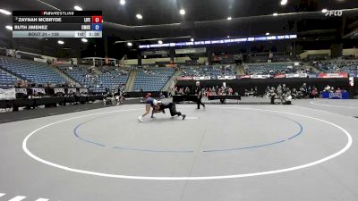 138 lbs Champ. Round 1 - Ruth Jimenez, University Of The Cumberlands vs Zaynah McBryde, Life