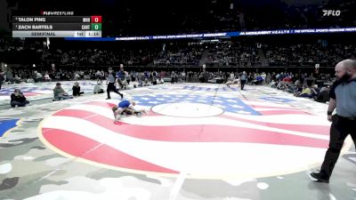 Semifinal - Zach Bartels, Canton vs Talon Ping, Miller/Highmore-Harrold