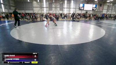 143 lbs Champ. Round 2 - Haru Duus, CA vs Vivienne Myers, NY