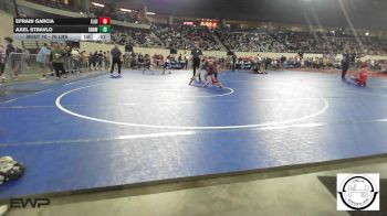 76 lbs Consi Of 8 #1 - Efrain Garcia, Elgin Wrestling vs Axel Stravlo, Shawnee Wrestling