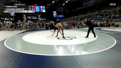144 lbs Champ. Rd Of 32 - Kaden Clark, AL vs Alexander Penzkover, WI