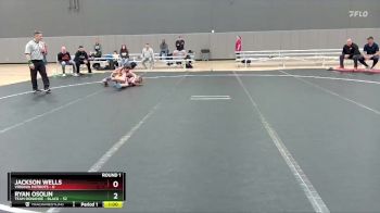 92 lbs Round 1 (6 Team) - Ryan Osolin, Team Donahoe - Black vs Jackson Wells, Virginia Patriots