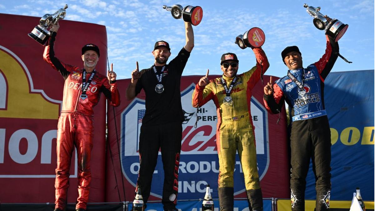 Brown, Todd, Glenn and Smith Go Big In Dallas With Wins At Texas NHRA Fall Nationals