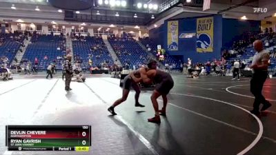 150 lbs Cons. Round 3 - Devlin Chevere, Northampton vs Ryan Gavrish, St John Vianney