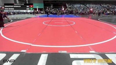 67 lbs Consi Of 8 #2 - Sebastian Grimaldi, Walla Walla Wrestling vs IVAN RIVERA, Salem Elite Mat Club