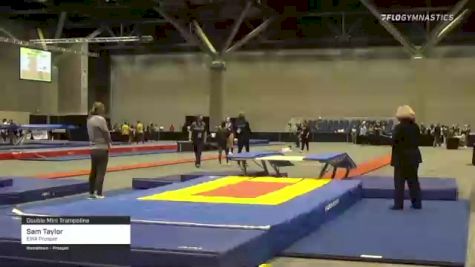 Sam Taylor - Double Mini Trampoline, EWA Prosper - 2021 USA Gymnastics Championships