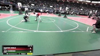 122 lbs Champ. Round 2 - Hunter Hinkle, NLX2 vs Dom Marengo, LSWA