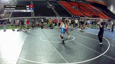 140 lbs Quarters - Auli'i Tihada, Hawaii vs Eliana White, Idaho