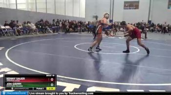 174 lbs Prelim - Kenny Sauer, Oneonta State vs Jon Grimm, Keystone College