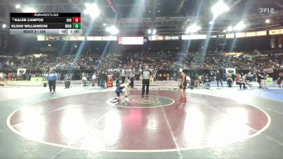 106 lbs Champ. Round 1 - Elijah Williamson, Middleton vs Kaleb Campos, Sunnyside
