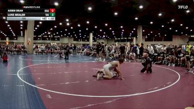 120 lbs Round 4 (6 Team) - Luke Mealer, Team Mat Clash vs Aiden Dean, BRAWL Silver