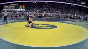 D4-106 lbs Cons. Round 2 - Brayden Chase, North Muskegon vs Reece Parkinson, Leslie