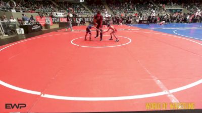 46 lbs 5th Place - Rogan Rodriguez, Duran Elite vs Kashton Legg, Keystone Wrestling Club