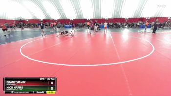 120-122 lbs Round 3 - Brady Vieaux, Denmark vs Nico Harris, Oswego East