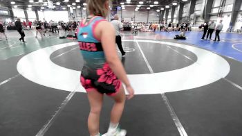 152 lbs Rr Rnd 2 - Laila Tellez, East Rowan Wrestling Club vs CAROLINE HICKS, PA Legends