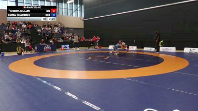 53kg Round 1 - Sierra Mullin, Saskatoon Wrestling Club vs Emma Chartres, Brock WC