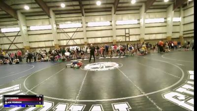 67 lbs Quarterfinal - Liam Barros, NV vs Blade Pehrson, UT