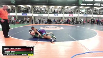 129-137 lbs Quarterfinal - Jamiel Castleberry, TWA vs Holden Barr, Mattoon Youth WC