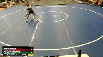 126G Cons. Semi - Ashlynn Lonewolf, Bethel High School vs Taryn Wright, Wasilla High School