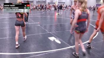 92-100 lbs 1st Place Match - Isabella **Strumke, Williamsburg Wrestling Club vs Austin **Haney, Grindhouse