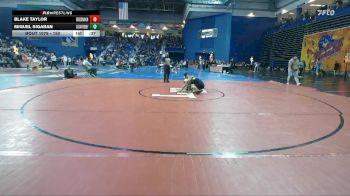 150 lbs Cons. Round 1 - Blake Taylor, McDonogh vs Miguel Sigaran, Caesar Rodney