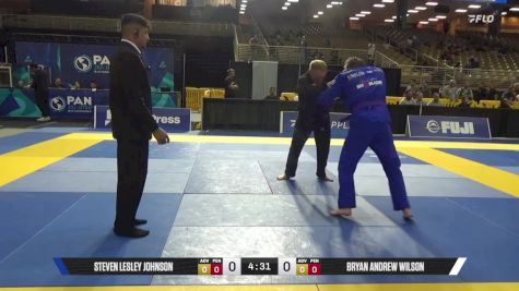 Bryan Andrew Wilson vs Steven Lesley Johnson 2025 Pan Jiu Jitsu IBJJF Championship