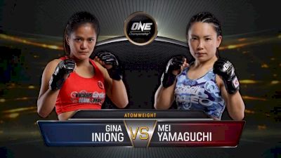 Mei Yamaguchi vs. Gina Iniong ONE Immortal Pursuit Replay