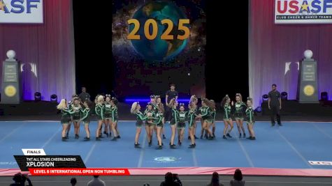 TNT All Stars Cheerleading - Xplosion [2025 L6 International Open Non Tumbling Finals] 2025 The Cheerleading Worlds