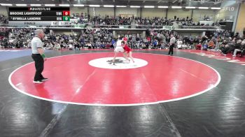 114 lbs Final - Brooke Lightfoot, Tewksbury vs Sybella Landrie, Berlin