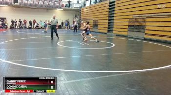 120 lbs Cons. Round 3 - Dominic Ojeda, Hillsboro vs Gianny Perez, Hillsboro