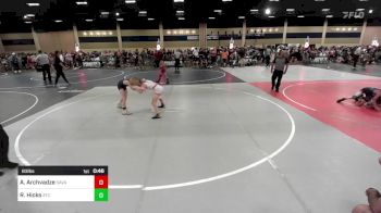 83 lbs 3rd Place - Anzor Archvadze, Savage House WC vs Rhyden Hicks, Atc