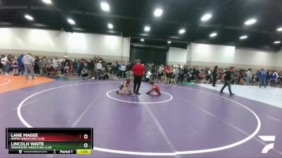 67-68 lbs Round 3 - Lane Magee, Amped Wrestling Club vs Lincoln Waite, Winnsboro Wrestling Club