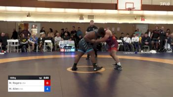 130 kg Round Of 16 - Michael Anthony Rogers, USA vs Malcolm Everton Alexander Allen, USA