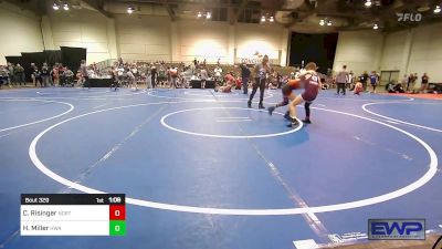 87-92 lbs Rr Rnd 2 - Colton Risinger, North DeSoto Wrestling Academy vs Harley Miller, HURRICANE WRESTLING ACADEMY